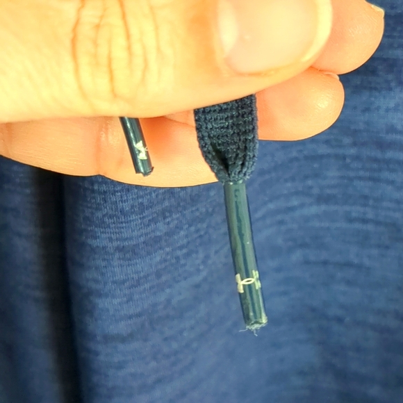 Under Armour Storm Men's Loose Fit Cold Gear Heathered Dark Blue Sweatpants Sz S - Picture 4 of 12